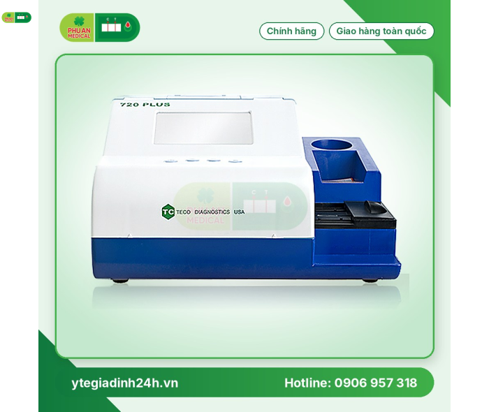 Máy xét nghiệm nước tiểu Teco 720 Plus