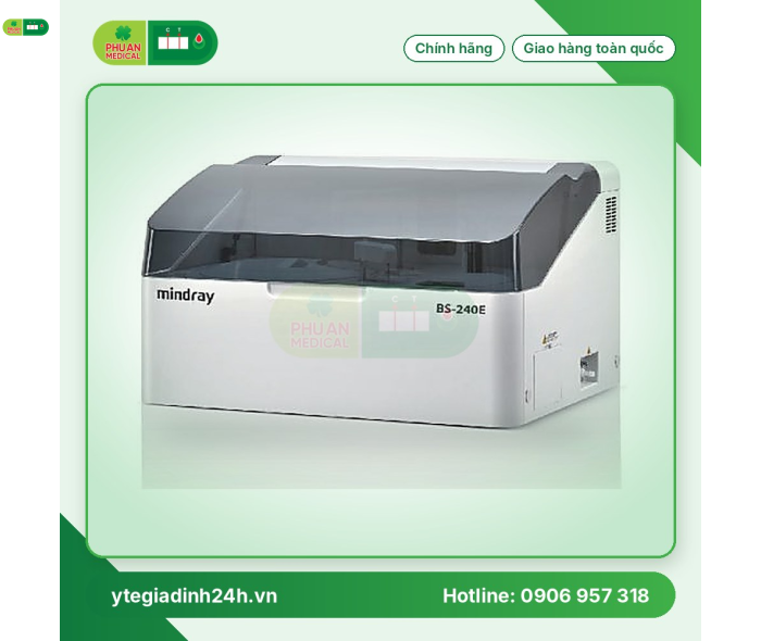 Máy xét nghiệm sinh hóa tự động BS-240E