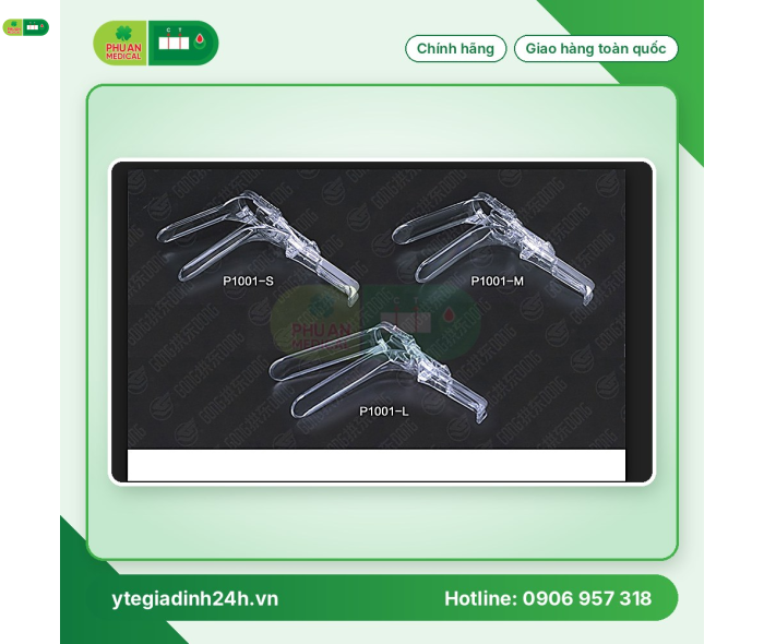 Mỏ vịt nhựa khám phụ khoa