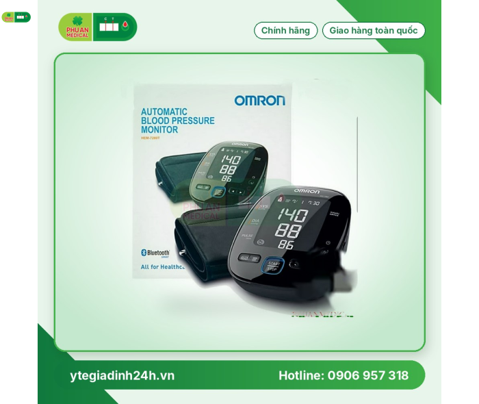 Mua Máy Đo Huyết Áp Bắp Tay Omron HEM-7280T