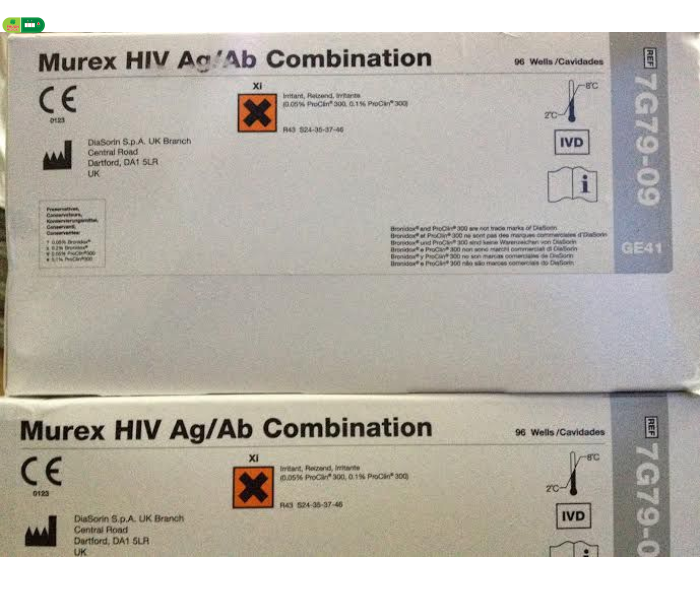 Murex hiv ag/ab combination