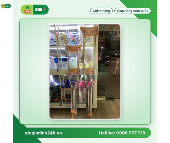 NẠNG NÁCH INOX CAO CẤP