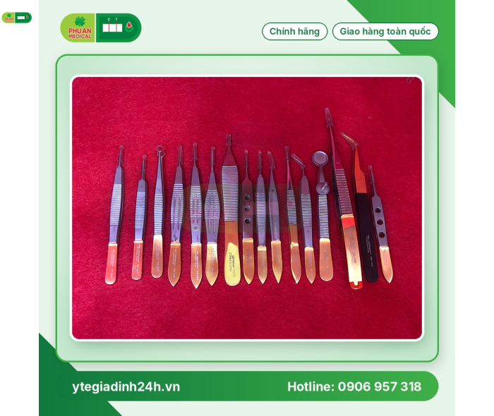 Nhíp mạ vàng các loại