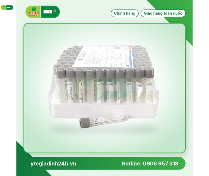 Ống nghiệm CHIMIGLY 2ml HTM