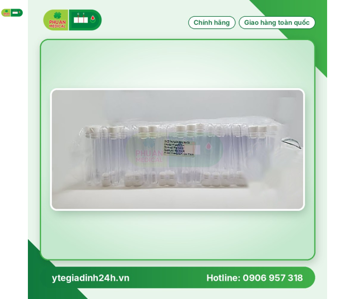 Ống nghiệm lấy mẫu PS/PP HTM