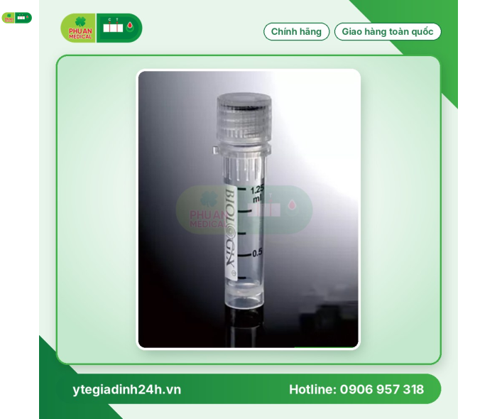 Ống Trữ Lạnh 2.0ml tiệt trùng