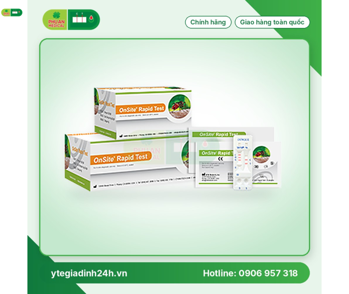 OnSite Duo Dengue Ag-IgG/IgM Rapid Test CTK-Biotech
