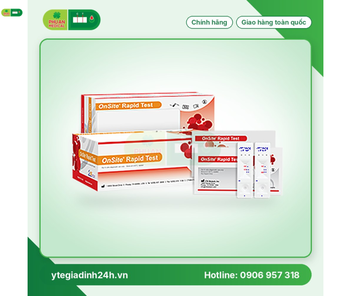 OnSite HIV Ag/Ab 4th Gen Rapid Test