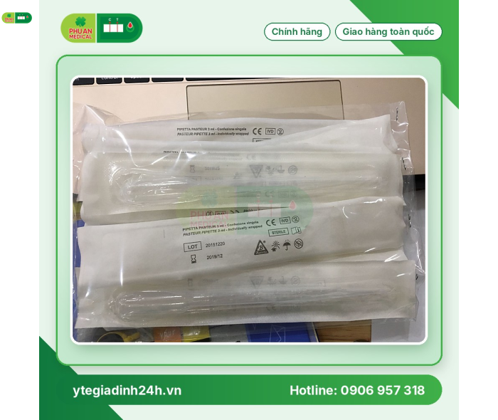 PIPET Nhựa tiệt trùng từng cái