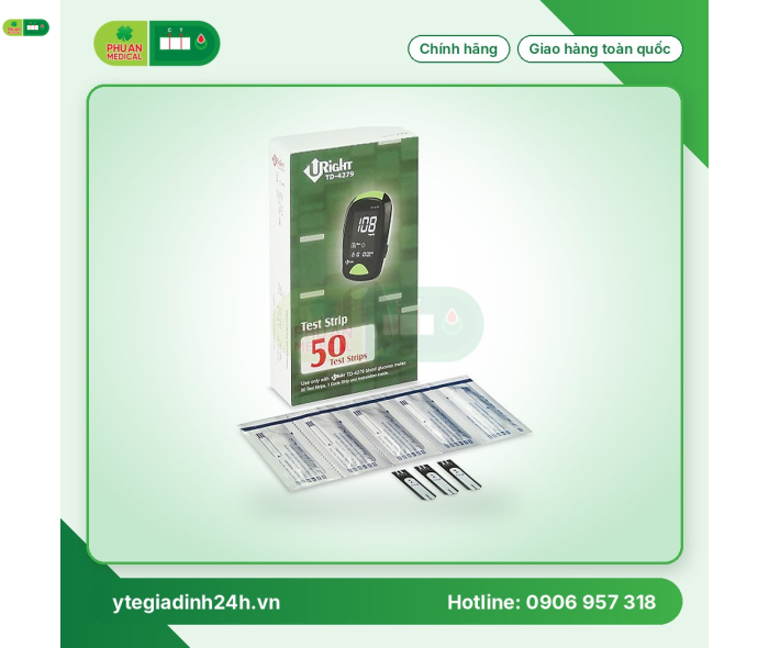 Que đo đường huyết Uright TD-4279