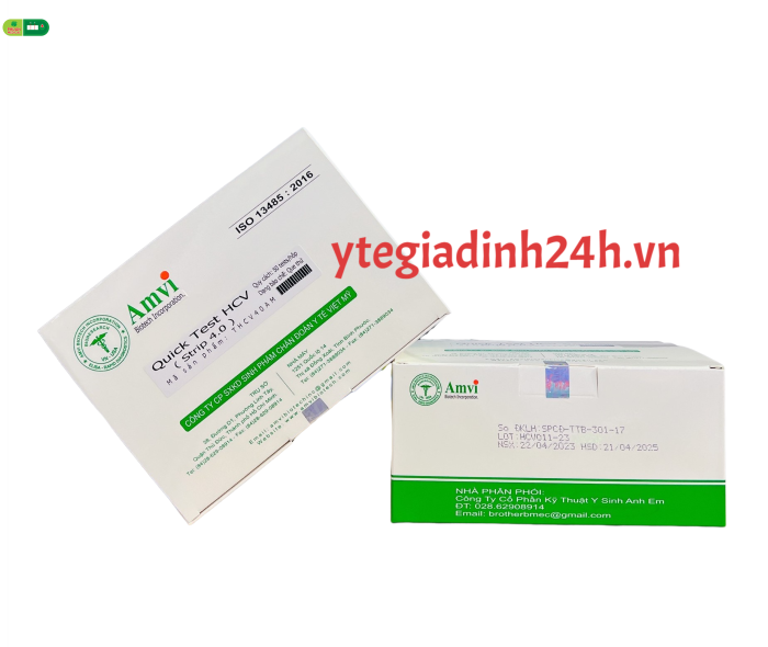 Que test nhanh Viêm gan C HCV AMVI