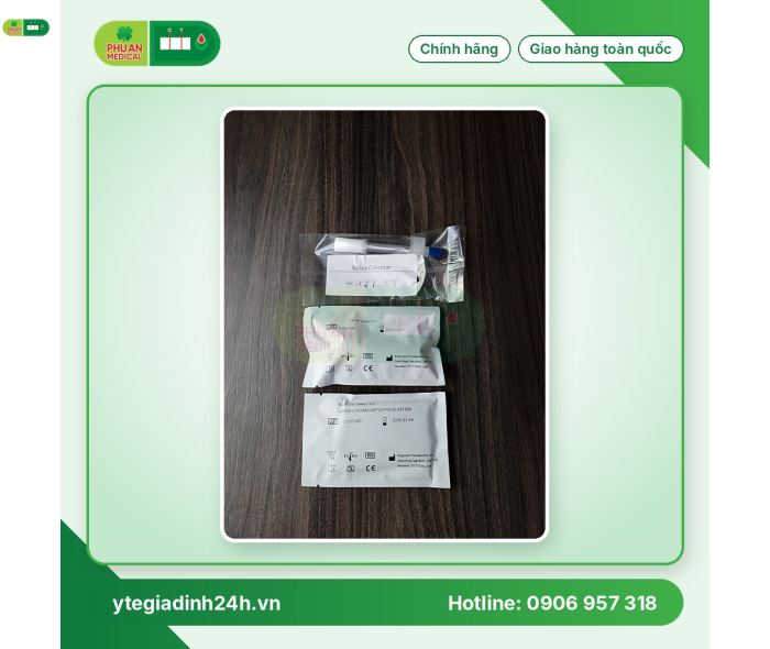 Que thử chất gây nghiện bằng nước bọt DOA-Saliva