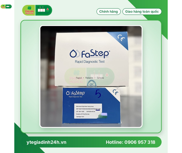 Que thử ma túy tổng hợp 5 chân MET-THC-MDMA-MOP-KET