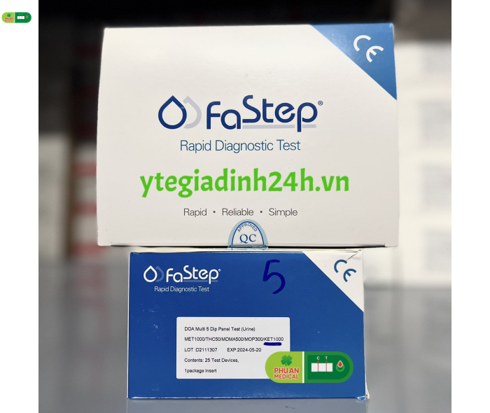 Que thử ma túy tổng hợp 5 chân MET-THC-MDMA-MOP-KET