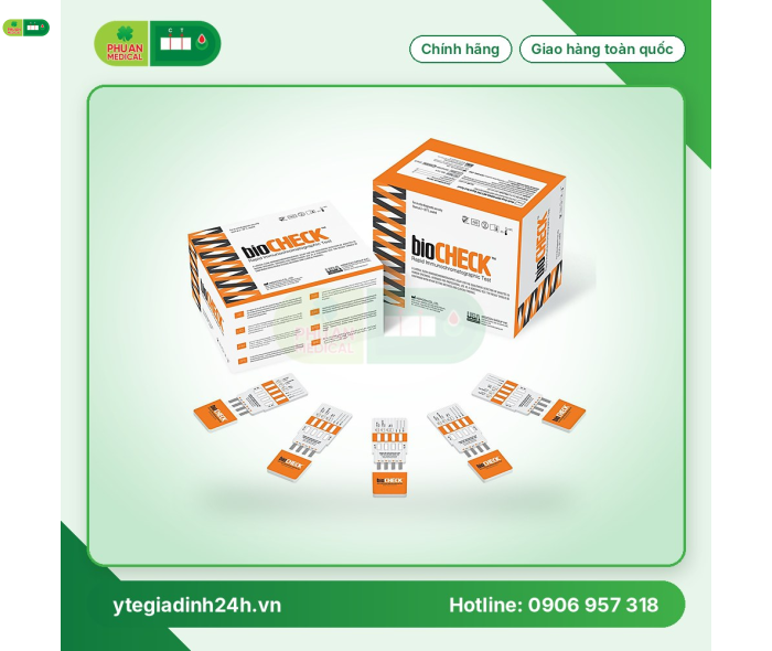 Que thử ma túy tổng hợp Biocheck