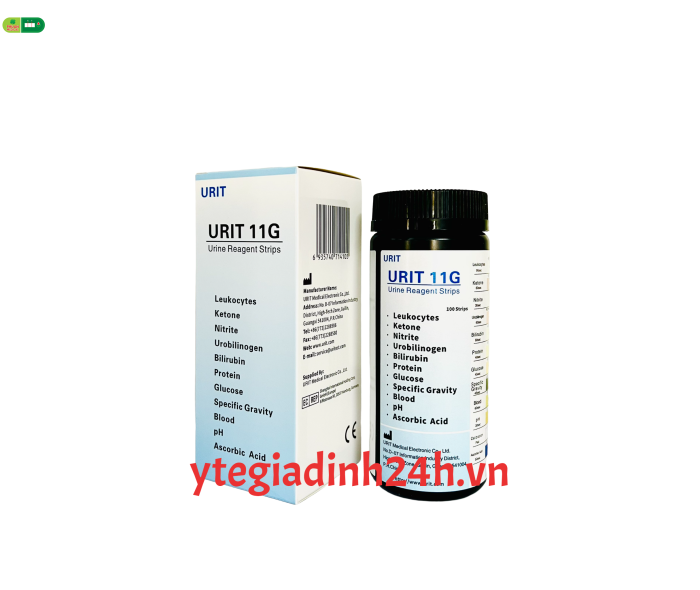 QUE THỬ NƯỚC TIỂU 11 THÔNG SỐ URIT-11G