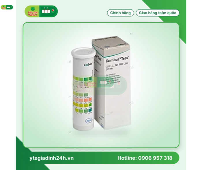 Que thử nước tiểu Combu 10 M Roche