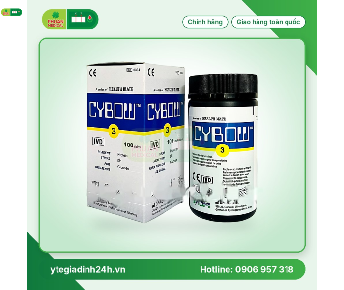 Que Thử Nước Tiểu CYBOW 3 Thông Số