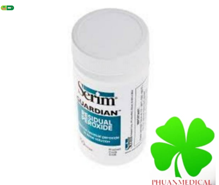  QUE THỬ TỒN DƯ PEROXIDE TRONG CHẠY THẬN NHÂN TẠO