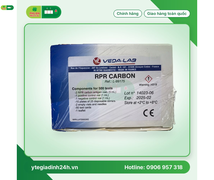 RPR Carbon latex (Vedalab - Pháp)