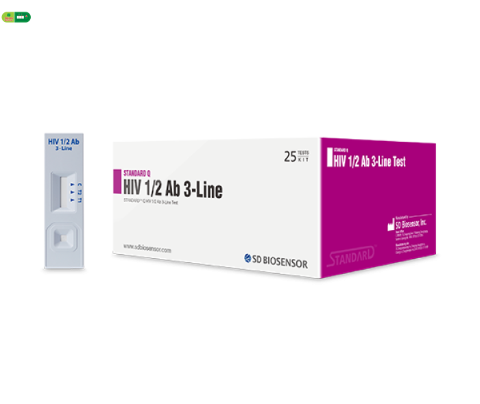 STANDARD™ Q HIV 1/2 Ab 3-Line Test