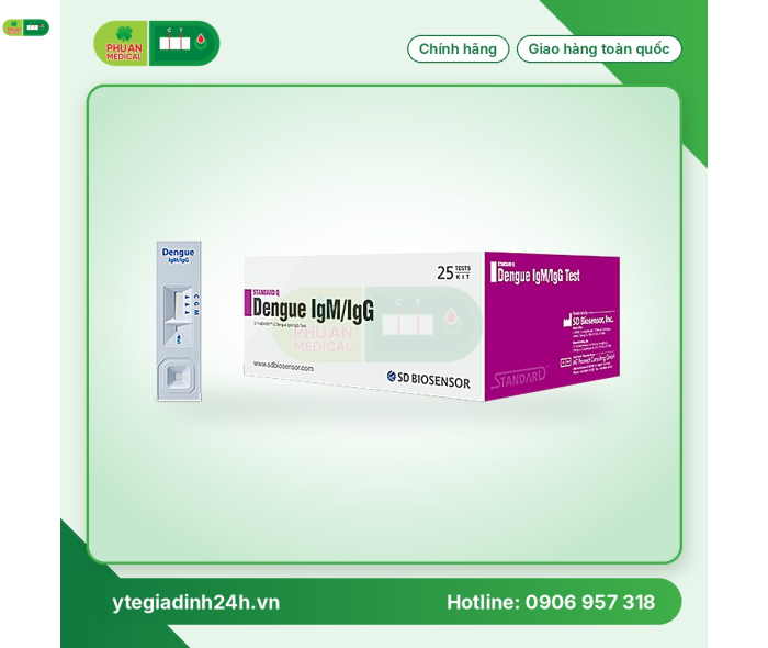 STANDARD™ Q Dengue IgM/IgG Test