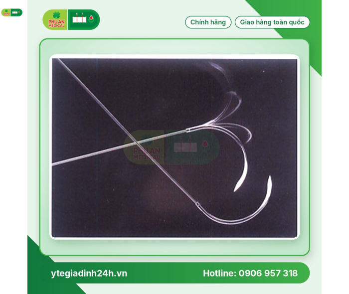 STEELEX STE SET 2 4X45CM HRC37SS LP  Chỉ khâu xương ức