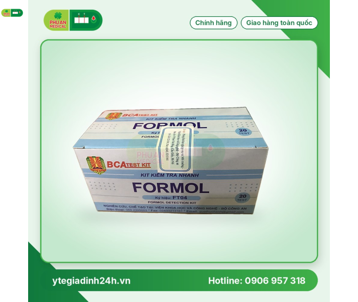 Test Kiểm Tra Nhanh FORMOL