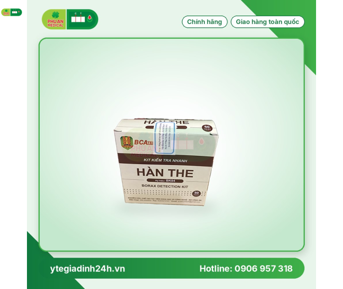Test Kiểm Tra Nhanh Hàn The