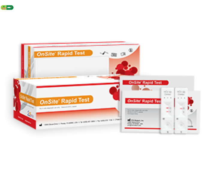 Test Nhanh ﻿OnSite HCV Ab Plus Combo
