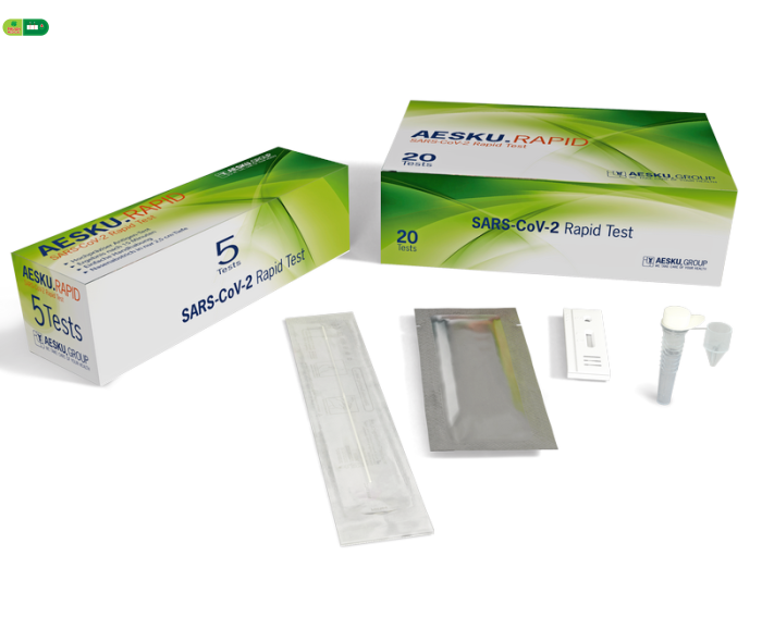 Test nhanh tìm kháng nguyên COVID AESKU.RAPID SARS-CoV-2 Antigen