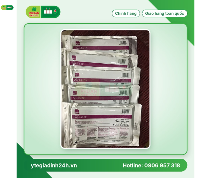 Test thử nhanh bệnh giang mai Alere Determine SYPHILIS TP