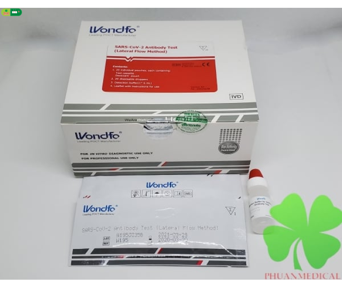 Test thử nhanh SARS-CoV-2 (Covid19) Wondfo