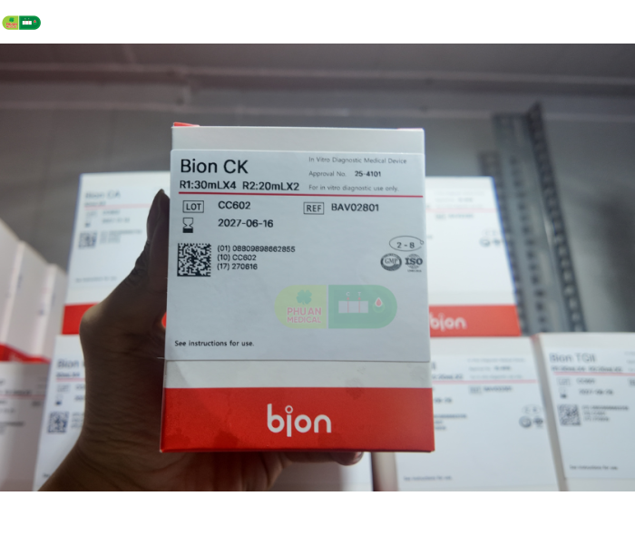 Hoá chất dùng cho máy xét nghiệm Bion CK