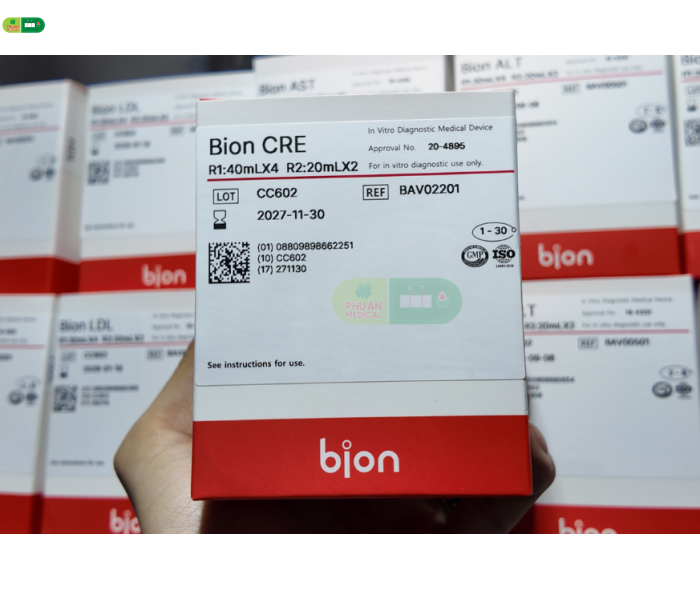 Hoá chất dùng cho máy xét nghiệm Bion CRE