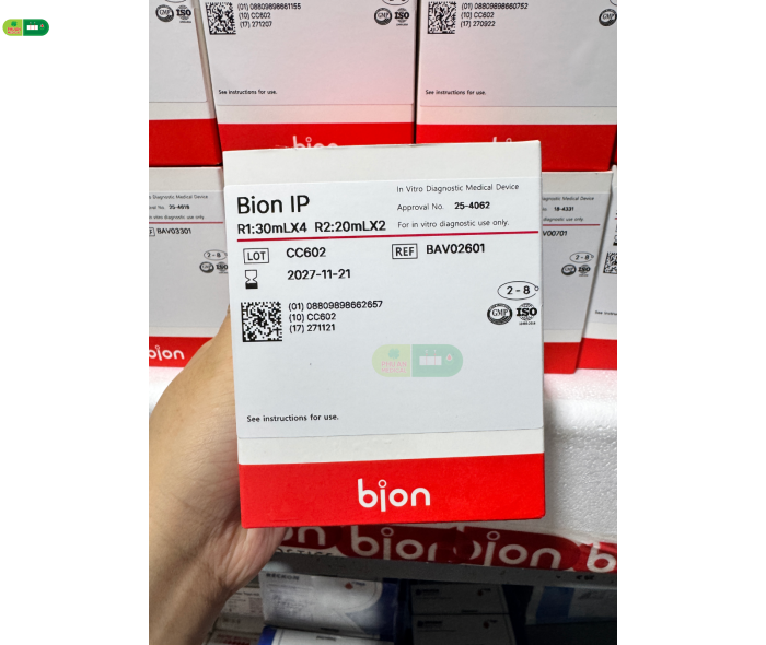 Hoá chất dùng cho máy xét nghiệm Bion IP