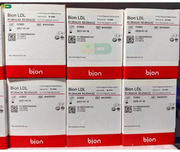 Hoá chất dùng cho máy xét nghiệm Bion LDL