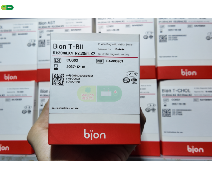 Hoá chất dùng cho máy xét nghiệm Bion T-BIL