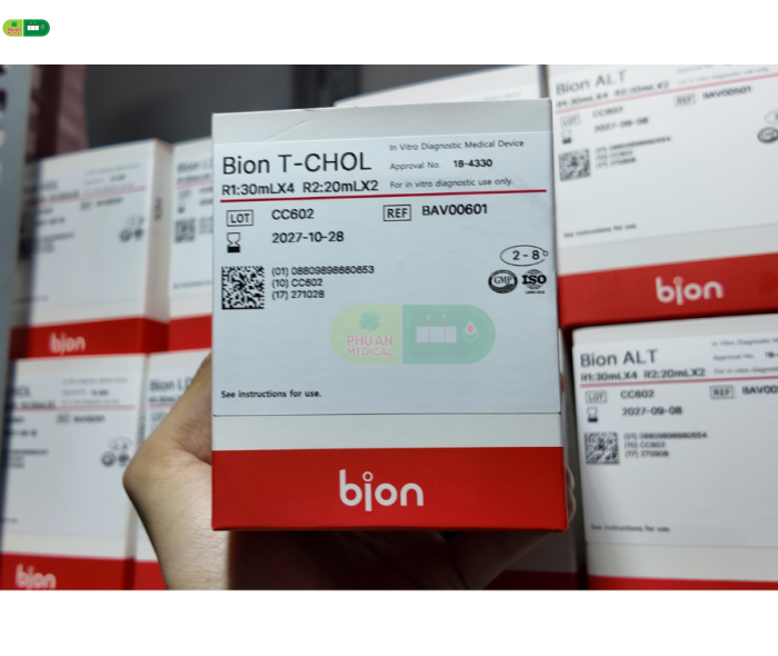 Hoá chất dùng cho máy xét nghiệm Bion T-CHOL