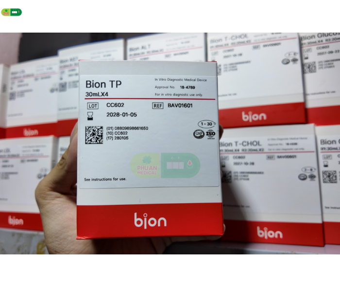 Hoá chất dùng cho máy xét nghiệm Bion TP