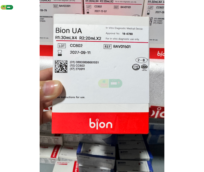 Hoá chất dùng cho máy xét nghiệm Bion UA