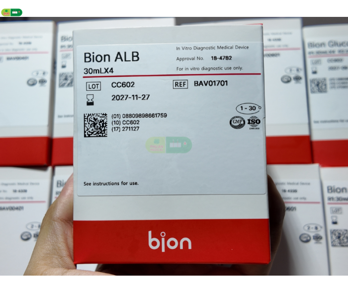 Hoá chất dùng cho máy xét nghiệm Bion ALB