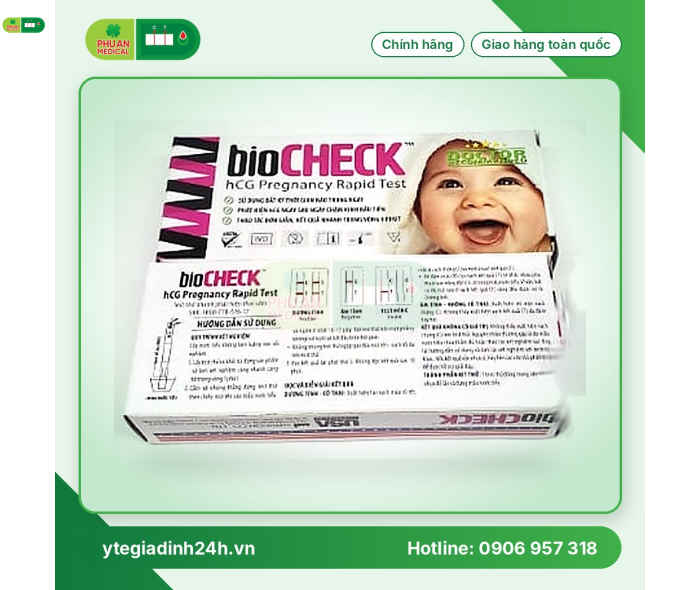 Thử thai BIOCHECK MEDICON