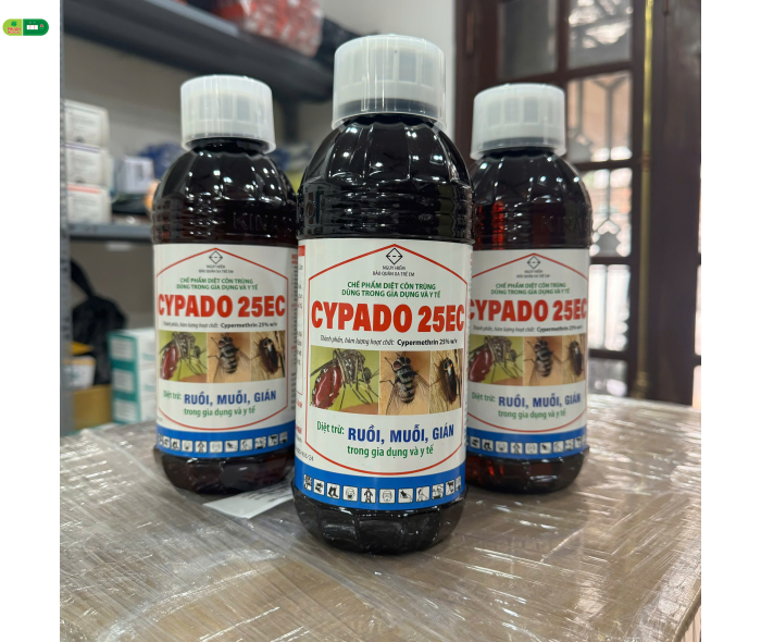 Thuốc diệt muỗi và côn trùng Cypado 25EC