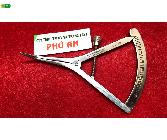 Thước đo mắt cong Compa 40