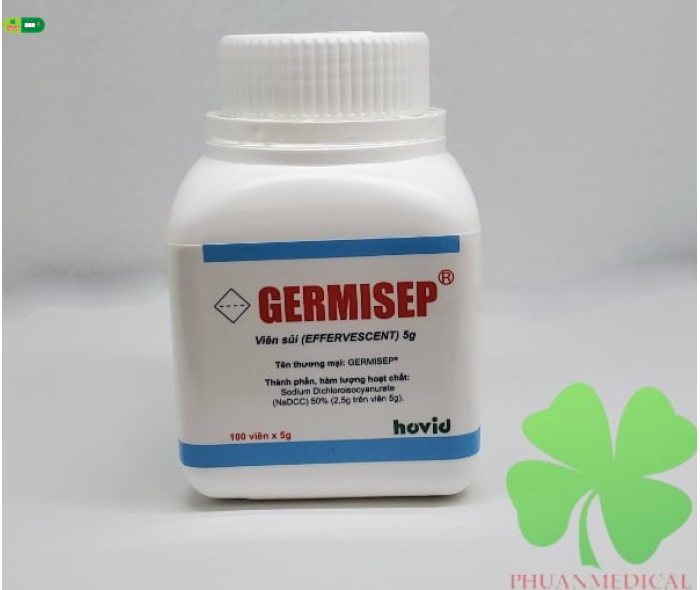 Viên Sủi Khử Khuẩn GERMISEP HOVID