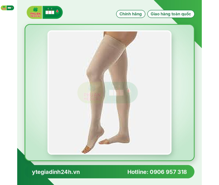 Vớ (tất) đùi Duomed chống suy tĩnh mạch