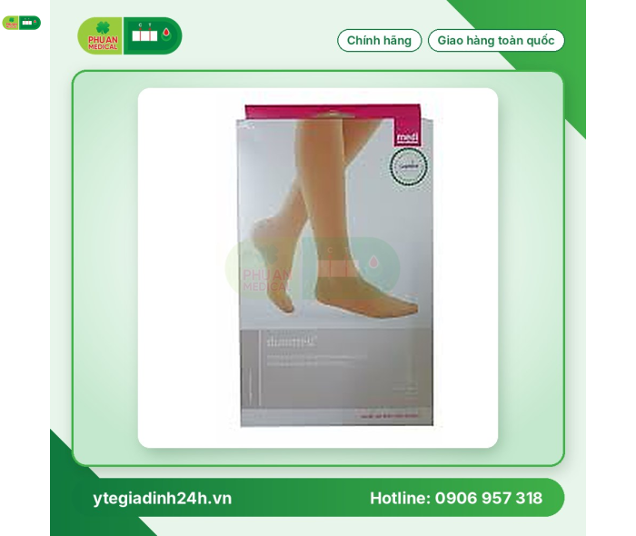 Vớ (tất) gối Duomed chống suy tĩnh mạch