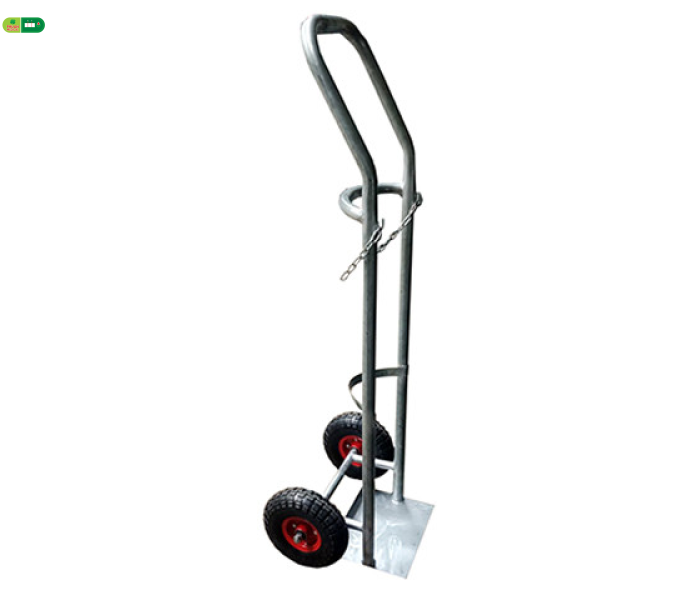 Xe đẩy oxy - dây xích Inox 2 khối