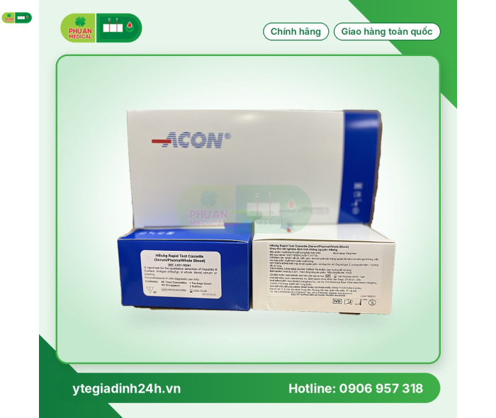 Xét nghiệm định tính kháng nguyên HBsAg